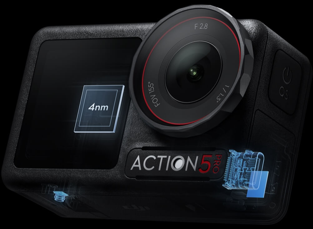 ビデオカメラ Apple - DJI OSMO + DJI Osmo Action 5 Pro 4K Action Camera Adventure Bundle