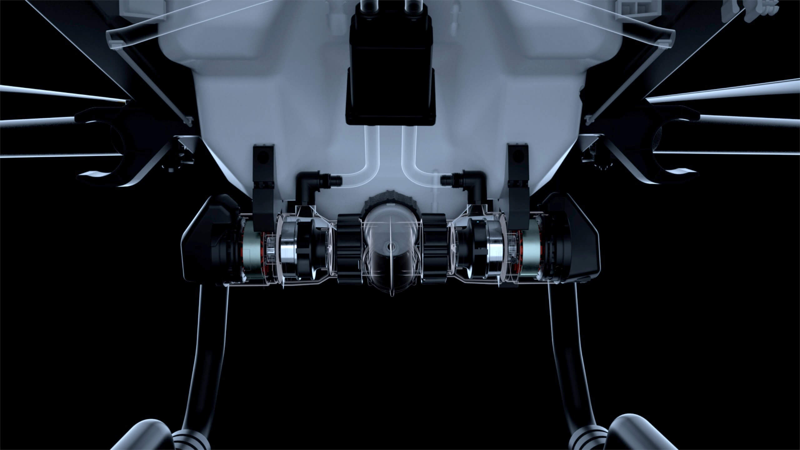 DJI AGRAS T20P · Kontrollü püskürtme.