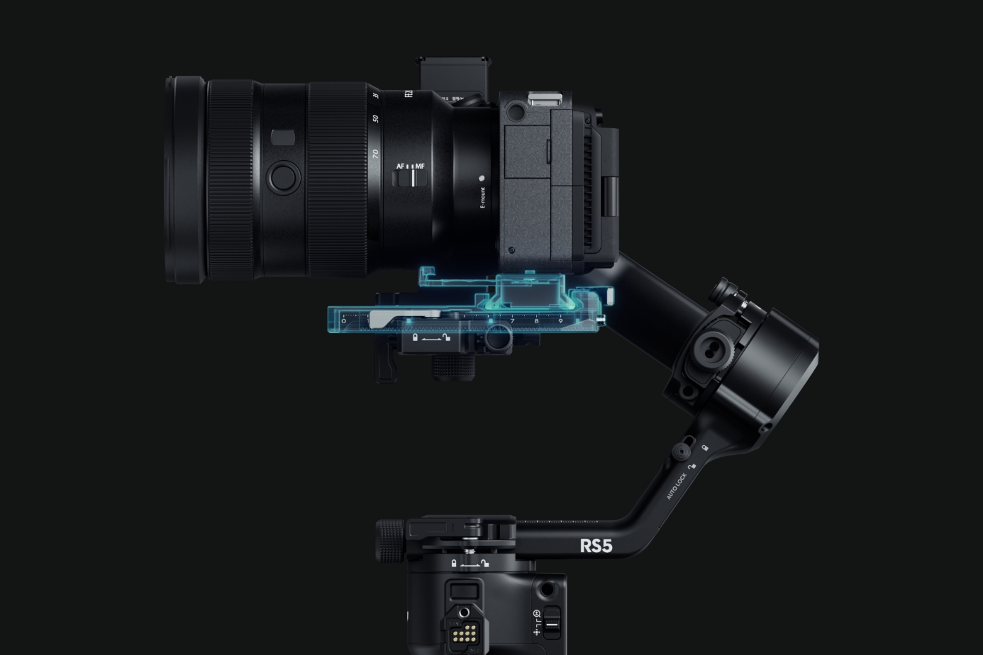 Dual-Layered Quick-Release Plates DJI RS 5