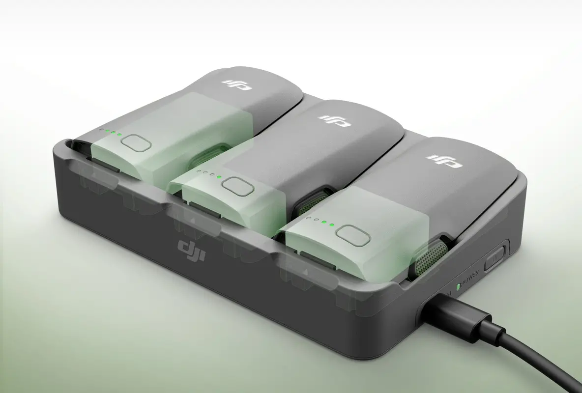 X-Ray Stytle View of Neo 2's Batteries being charged on charging hub