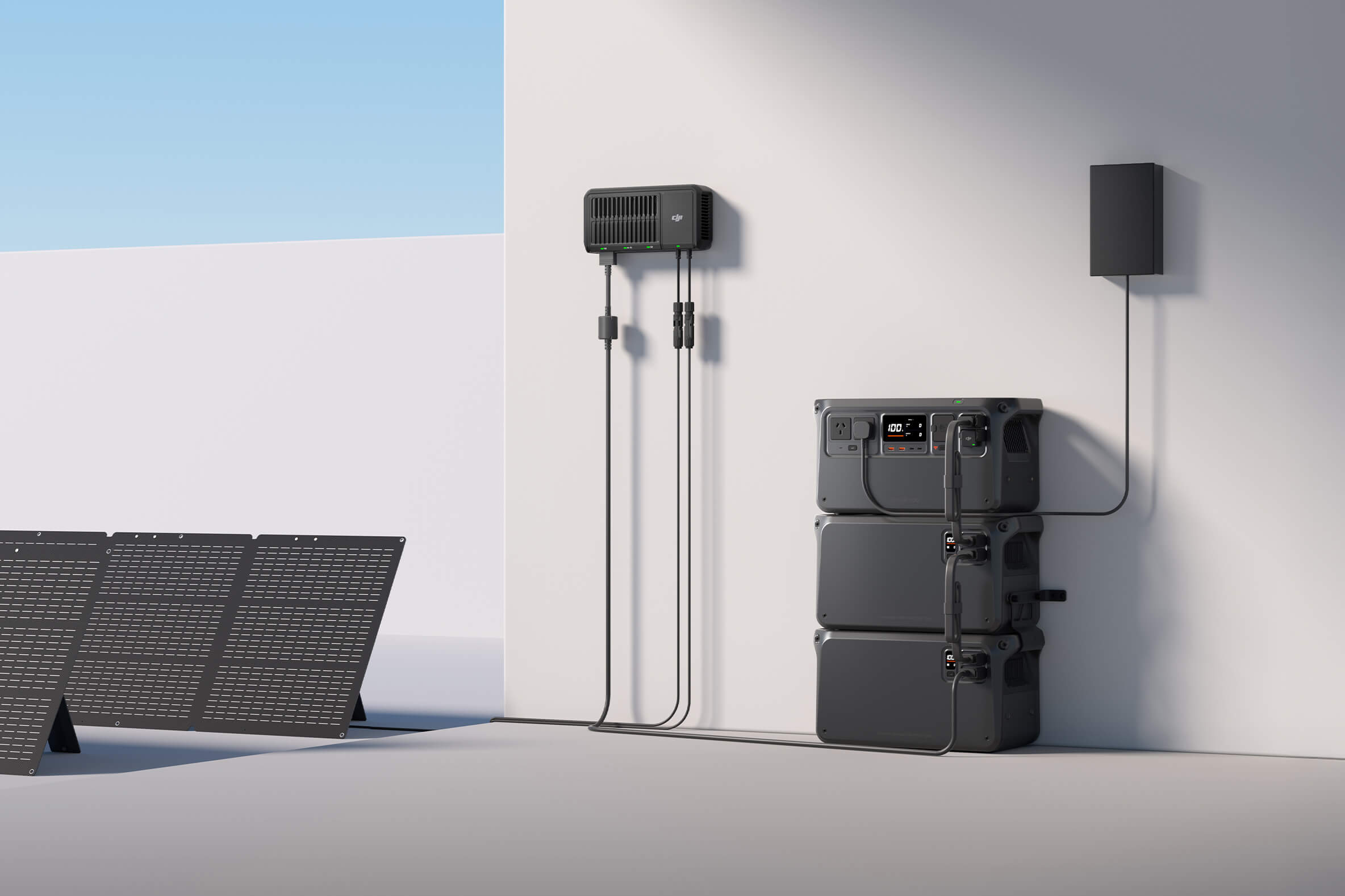 DJI Power 1kW Super Fast Car Charger & DJI Power 1.8kW Solar/Car
