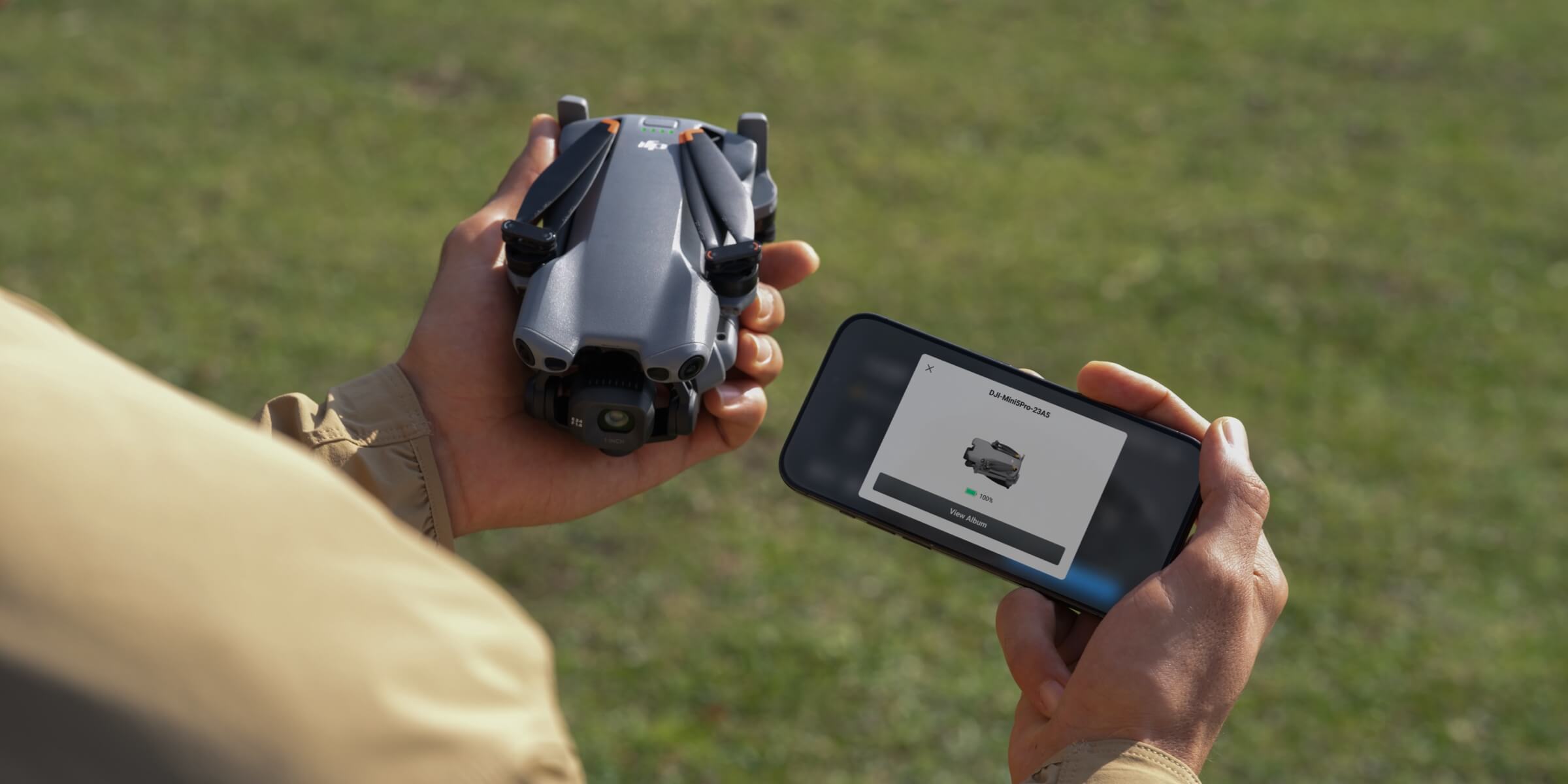 QuickTransfer con dron apagado